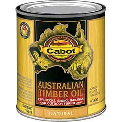 Cabot Australian Timber Oil for Outdoor Furniture