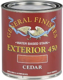 General Finishes Exterior 450 Water Based Wood Stain