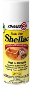 Rust-Oleum Zinsser 408 Bulls Eye Clear Shellac Spray