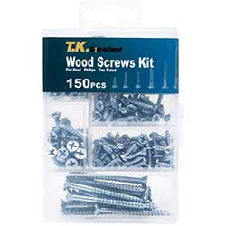 T.K.Excellent Phillips Flat Head Screws for Woodworking