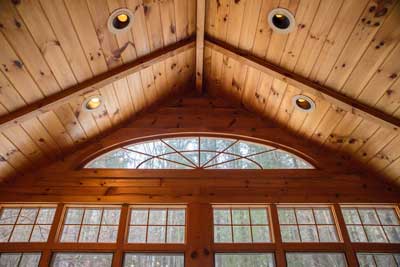 Best finish for tongue and groove pine ceiling
