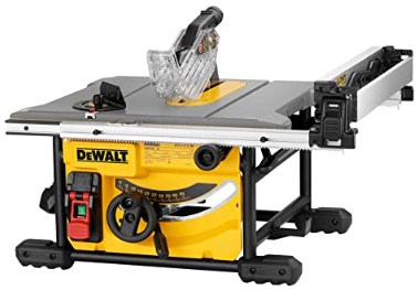 DEWALT Table Saw for Jobsite, Compact, 8-1/4-Inch (DWE7485)