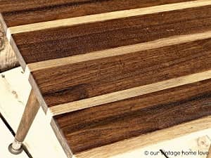 Two-tone Stain Wood
