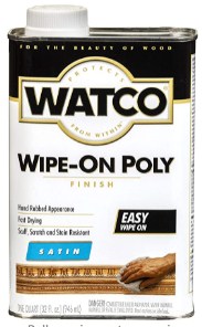 Watco 68141 Wipe-On Polyurethane Finish