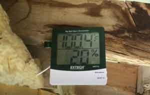 Kiln Dry Lumber Temperature