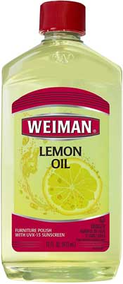 weiman natural lemon oil furniture polish sunscreen