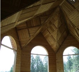 Knotty Pine Ceiling picture