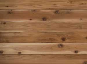 knotty pine natural finish