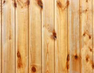 how to make knotty pine look modern